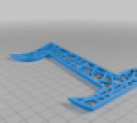 Wedding Table Numbers (with bases) 3D model