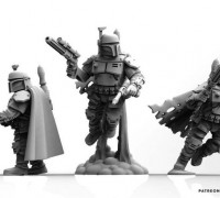 Bounty Hunter Pose 4 3D model