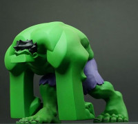 HULK ART 3D model