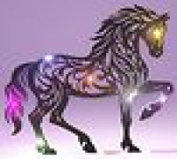 Silhouet Horse 3D model