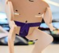 Thicc sumo wrestler flat-pack 3D model