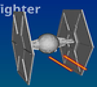 TIE fighter 3D model