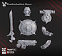 Gomorrah idolaters Free Bits Set 3D model