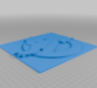 ghostbusters sign logo 3D model