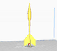 14cm long dart  3D model