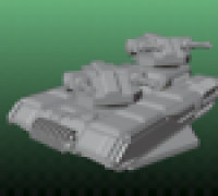 Nuberu AA Tank 3D model