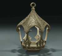 Elves-Inspired Bird Feeder 3D model