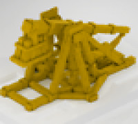 Warmaster Siege Tribock 3D model