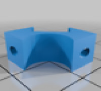 Ikea Dioder Post Clamp 3D model