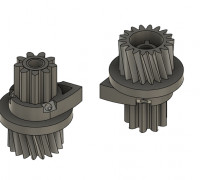 Mini Cooper Lock Gear – Replacement 3D Printable Part 3D model