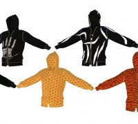 Hoodie Collection 3D model