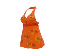 Halterneck crop top 3D model