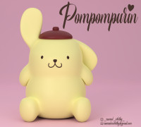 Pompompurin ポムポムプリン 3D model