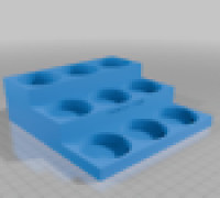 Tamiya 23ml paint holder 3D model