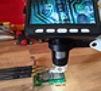 Microscope Holder for Desk Lamps 3D model