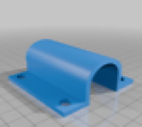 Gridlock Pipe Clamp 1 in.  3D model