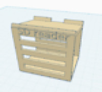 SD card reader stand 3D model