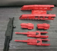 Generations Jetfire Accessories Version 2 3D model