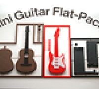 Mini Guitar Flat-Pack 3D model