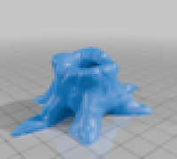 led stump 3D model