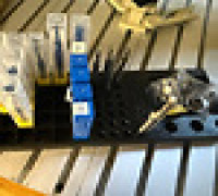 CNC Tool Bit Organizer Remix/Bigger Version 3D model