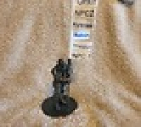 Initiative Tracker - Knight with lance 3D model