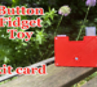 Button Fidget Toy - Kit Card 3D model