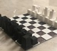 Chess Kit Card 3D model