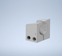 3d print file for 40mm Y- end pipe 3D model