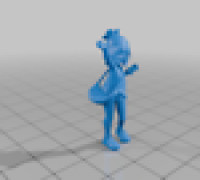Pokemon Trainer Selene 3D model