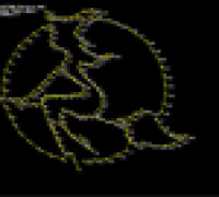 WS2811 Witch Moon Seed Pixel 3D model
