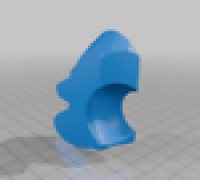 shadow the hedgehog mask 3D model