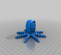 Squid Game Guard Squid 3D model