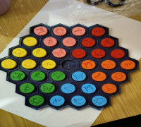 Kamon boardgame 3D model
