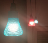 E14 LED Lampshade 3D model