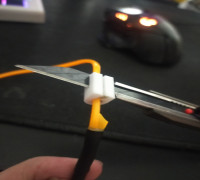el wire edge cut guide   3D model