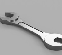 3D wrench 3D model