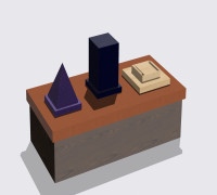 cali cat hats 3D model