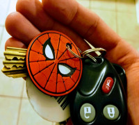 Spiderman Keychain/Ornament 3D model