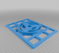 Sharingan/Ucniha  Lantern Panels 3D model