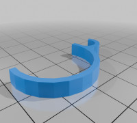 Clamp for lawnmower 3D model