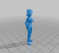 Pokemon Trainer Calem 3D model