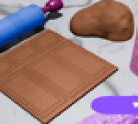Clay Roller- Wall (RPG) 3D model