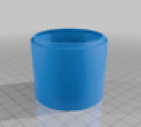 String Lamp Stand 3D model