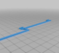 Computer Table Cable and Light Clamp 3D model