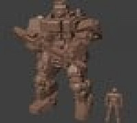 Grunt Mech 3D model