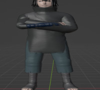 Sasuke The Last 3D model