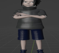 Sasuke Child 3D model