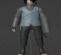 Sasuke Adult 3D model