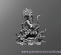 Gibbering mouther small 3D model